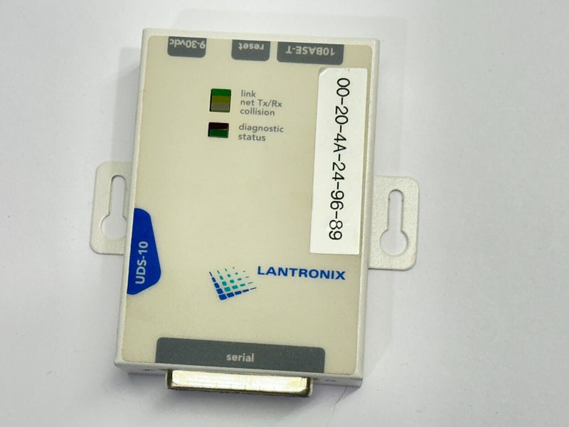 Lantronix UDS-10-01 External Device Server 1-Channel 6VDC - Maverick Industrial Sales