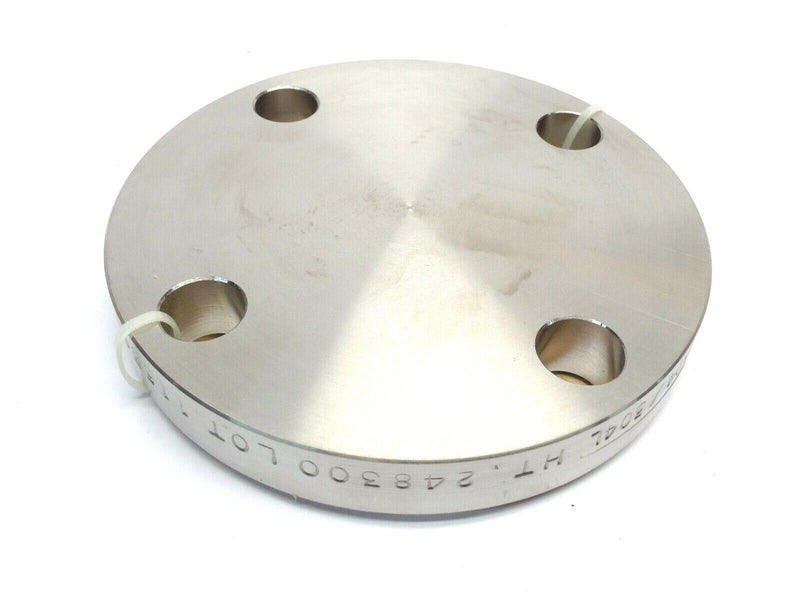 Pipe Flange Blind Raised Face 2 Inch 150 LBS SS B 16 SA182 F304/304L HT. 248300 - Maverick Industrial Sales