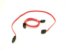 Serial ATA SATA Double Ended Cord Set w/ Locking Latch 20in LOT OF 2 - Maverick Industrial Sales