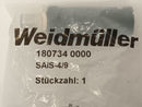 Weidmuller 1807340000 Field Attachable Connector 4-Pin M12 SAIS-4/9 - Maverick Industrial Sales