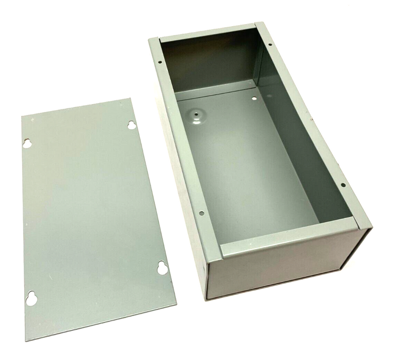 Hoffman ASE12X6X4NK Screw-Cover Enclosure no Knockouts 12x6x4 Gray NO HARDWARE - Maverick Industrial Sales