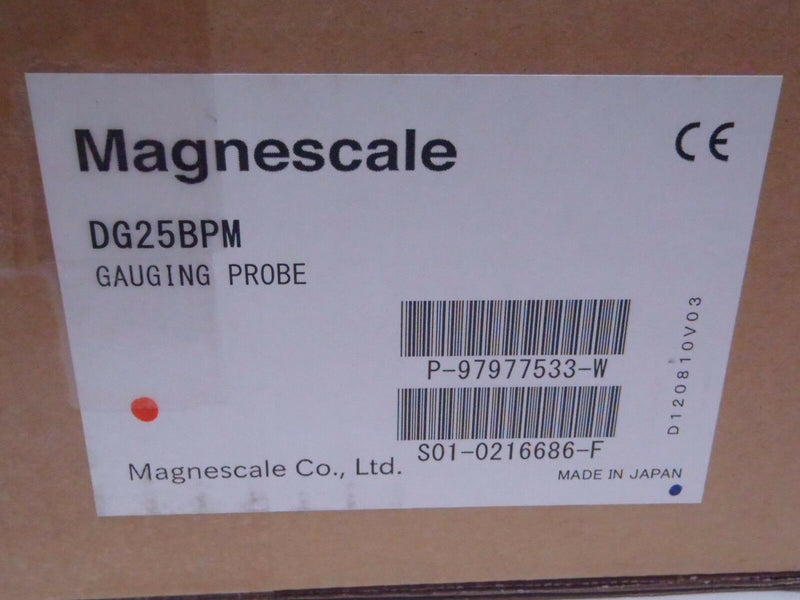MAGNASCALE DG25BPM DIGITAL GAUGING PROBE 25MM TRAVEL 16' CABLE - Maverick Industrial Sales