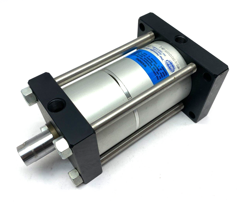 Fabco-Air MP2-1/2X1X2X1FF-DR-E The Pancake Line Pneumatic Cylinder Dual-Ended - Maverick Industrial Sales