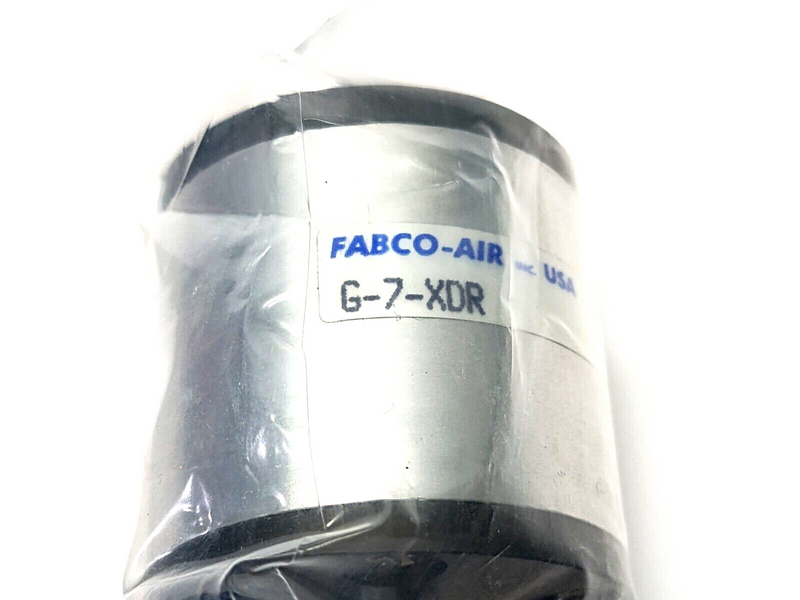 Fabco-Air G-7-XDR Compact Double Rod Pneumatic Cylinder 3/4" Bore 3/4" Stroke - Maverick Industrial Sales
