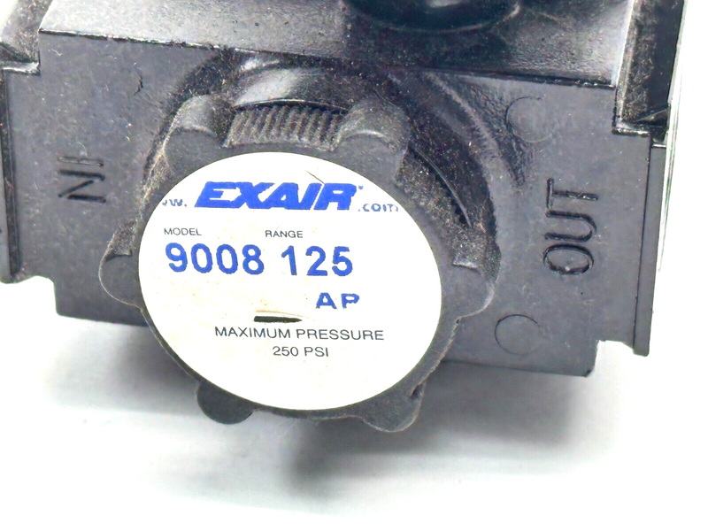 Exair 9008 Pressure Regulator 1/4" FNPT - Maverick Industrial Sales