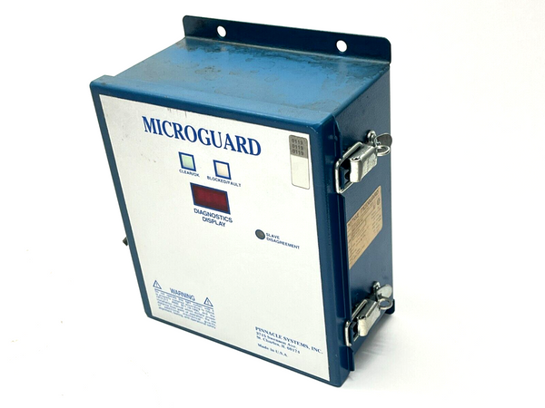 Pinnacle 52-006 Rev 7 Microguard Control Box MG-20-OF-AU - Maverick Industrial Sales