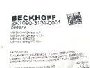 Beckhoff ZK1090-3131-0001 EtherCAT Extension Cable M8 4-Pin Male 0.13m - Maverick Industrial Sales