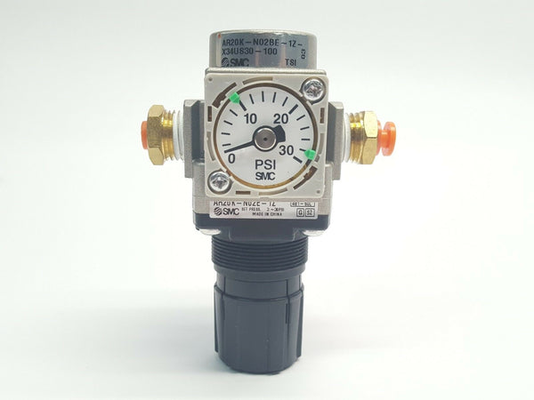 SMC AR20K-N02BE-1Z-X34US30-100 Pressure Regulator - Maverick Industrial Sales