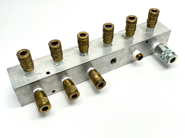 A1 MS1606-90 6-Port 90 Degree Manifold - Maverick Industrial Sales