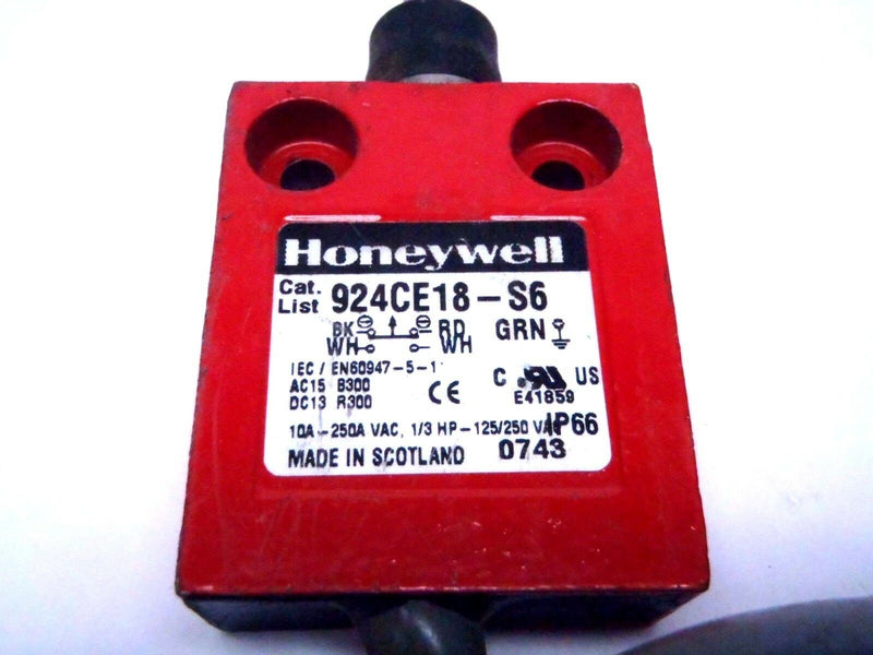 Honeywell 924CE18-S6 Miniature Safety Limit Switch - Maverick Industrial Sales