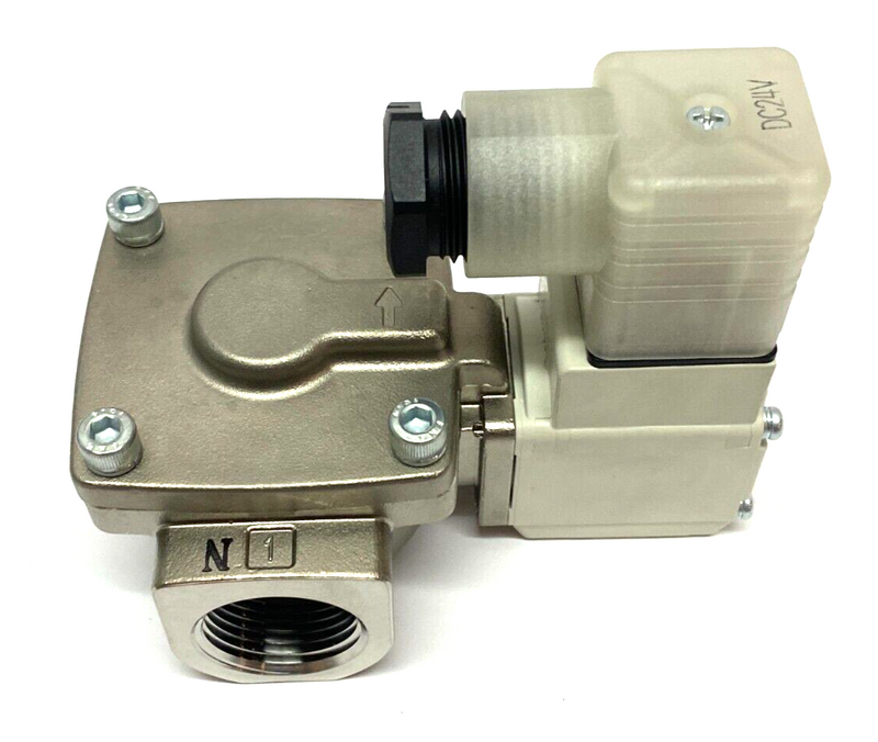 SMC VXD252MZ2AG Pilot Operated Solenoid Valve 2-Way Media - Maverick Industrial Sales