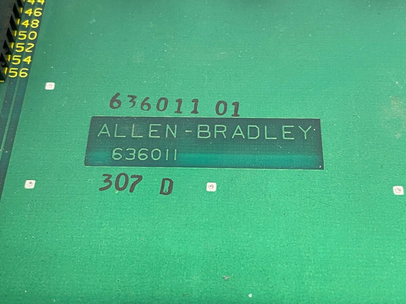 Allen Bradley 636011-01 Rev. 4 I/O Chassis Backplane Circuit Board - Maverick Industrial Sales