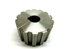 Steel 14 Tooth 55mm Diameter 31mm Wide 15mm Keyway w/ Setscrew Drive Gear - Maverick Industrial Sales