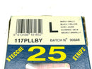 Grafoplast 117PLLBY Wiremarker Strips PKG OF 25 - Maverick Industrial Sales