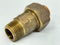 Brass 1/2" Male NPT x 1/2" Slip Union - Maverick Industrial Sales