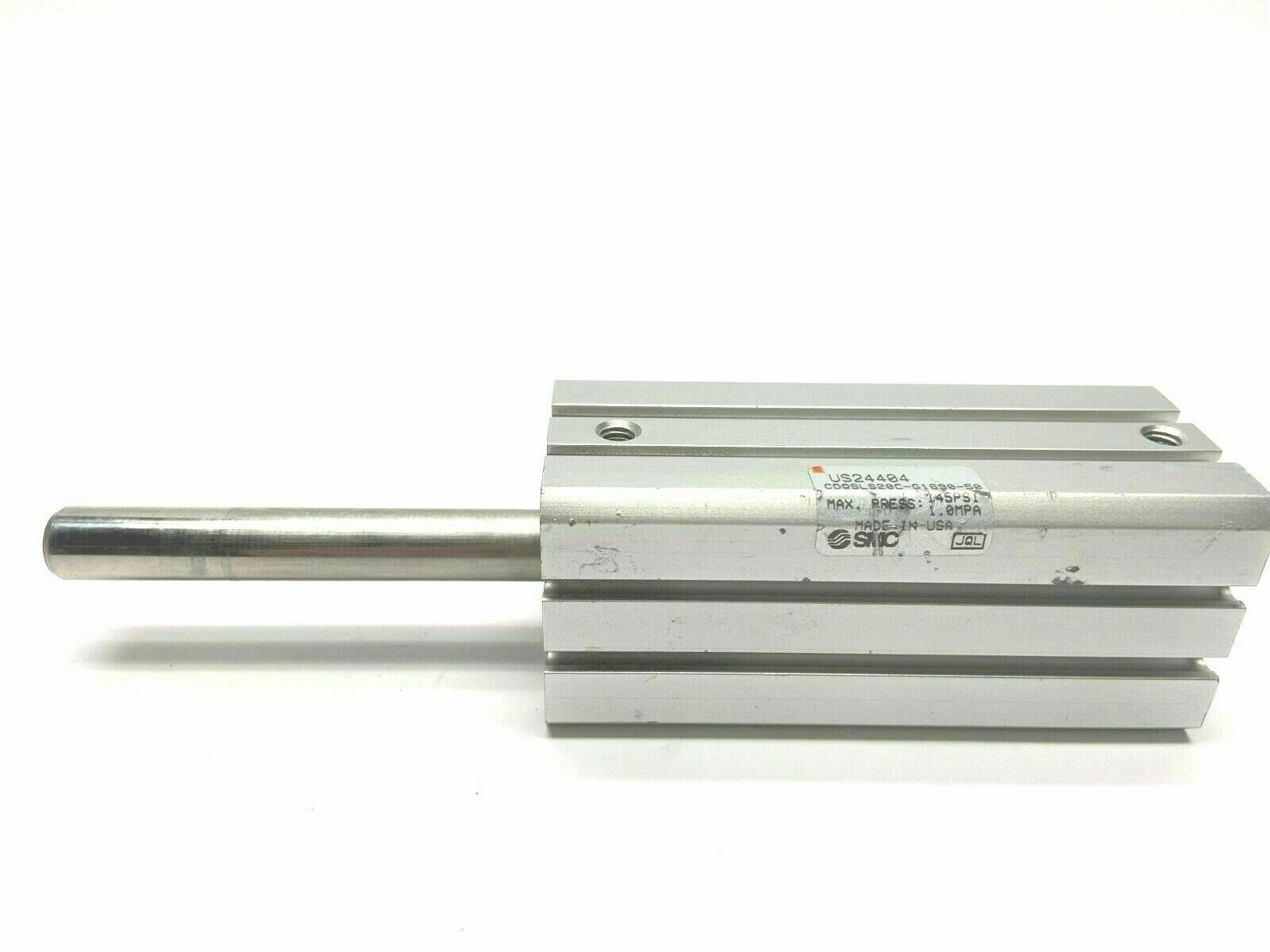 SMC CDQSLS20C-G1690-50 Compact Cylinder 20mm Bore 50mm Stroke US24404 - Maverick Industrial Sales