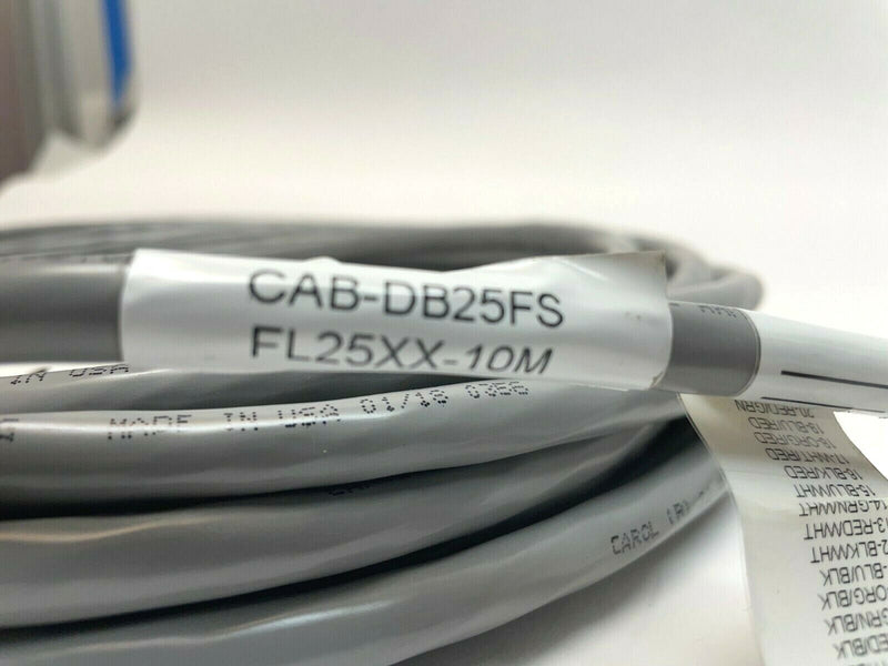 Pneumatics CAB-DB25FS FL25XX-10M Control Cable, 25-Pin, Sub D, Female - Maverick Industrial Sales