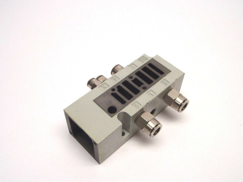 NUMATICS 5 Port Distribution Block with Quick Release Fittings - Maverick Industrial Sales