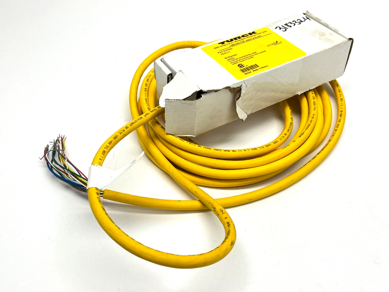 Turck VB 60.5-5 Junction Box 6-port M12 Female 5m Cable U0221 - Maverick Industrial Sales