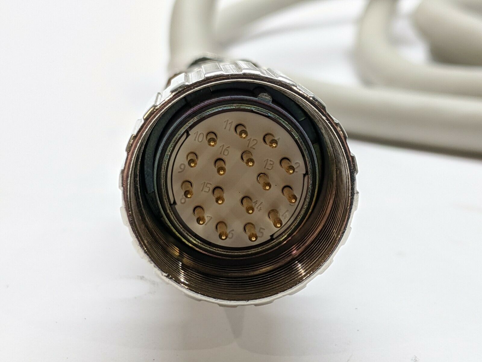 Flex Cable 30520917 15 Pin Male to 28 Pin Female Connectors 9' Foot - Maverick Industrial Sales