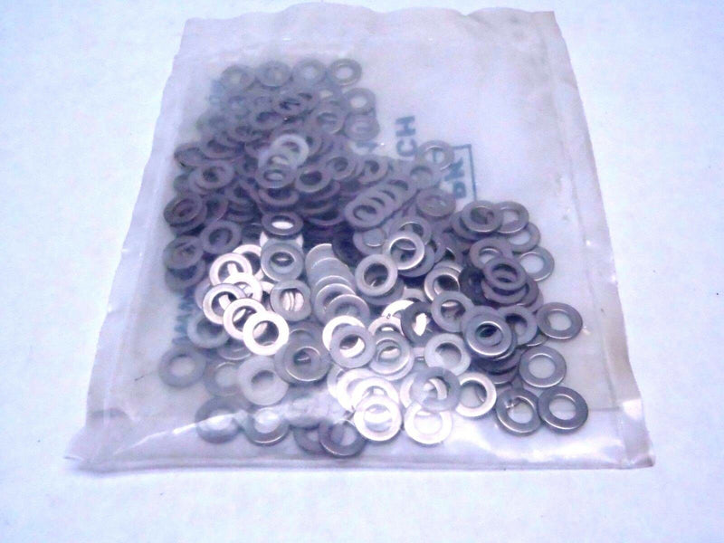 Package of (250) Seastrom AM112 / E43765/3 Flat Stainless Steel Washers - Maverick Industrial Sales