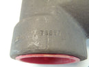 Bonney B16 Socket Weld Tee 2" x 2" x 2" Inch NPS 3000Lbs Forged NTB 8555 - Maverick Industrial Sales