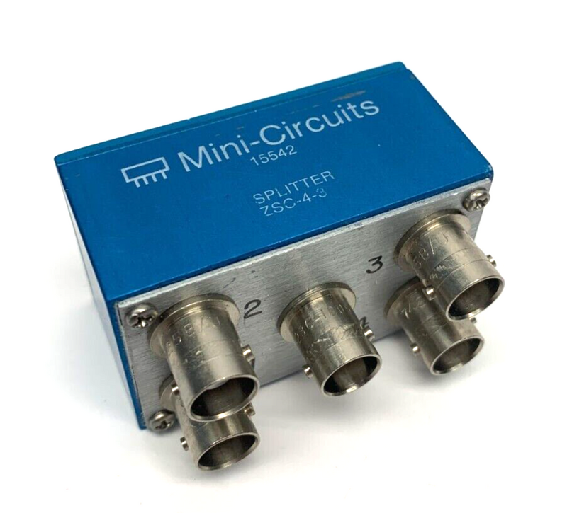 Mini-Circuits ZSC-4-3 Power Splitter Connector BNC 15542 - Maverick Industrial Sales