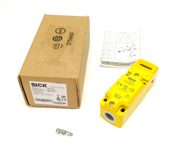 Sick i110-SA223 Electro-Mechanical Safety Switch i110S 2N/C 2N/O BBM M20 6025074 - Maverick Industrial Sales