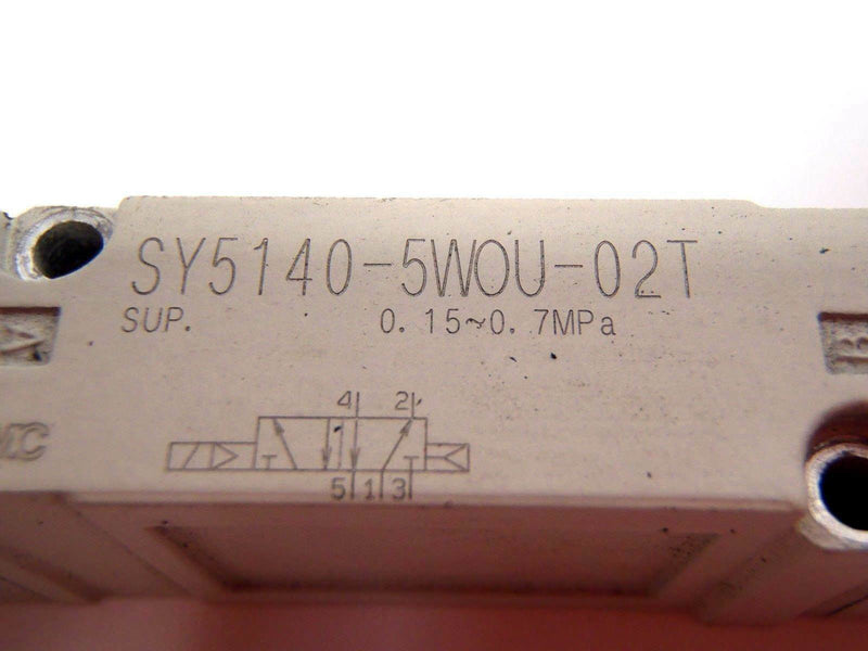 SMC SY5140-5WOU-02T Solenoid Valve - Maverick Industrial Sales