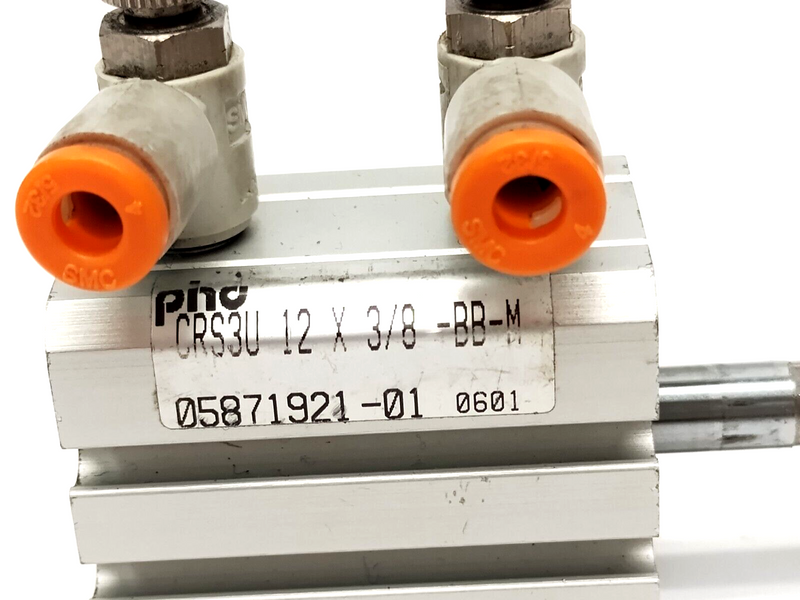 PHD CRS3U12X3/8-BB-M Compact Pneumatic Cylinder 0.47" Bore 0.375" Stroke - Maverick Industrial Sales