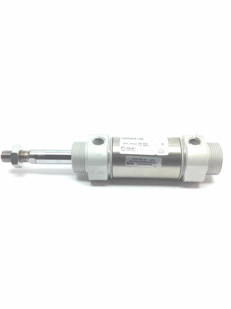 SMC CDM2F32TN-25Z Pneumatic Cylinder 145 PSI 1.0 MPa Max - Maverick Industrial Sales