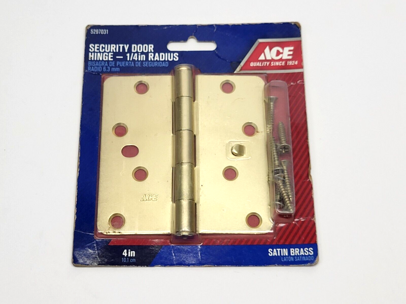 Ace 5297031 4in Security Door Hinge 1/4" Radius - Maverick Industrial Sales