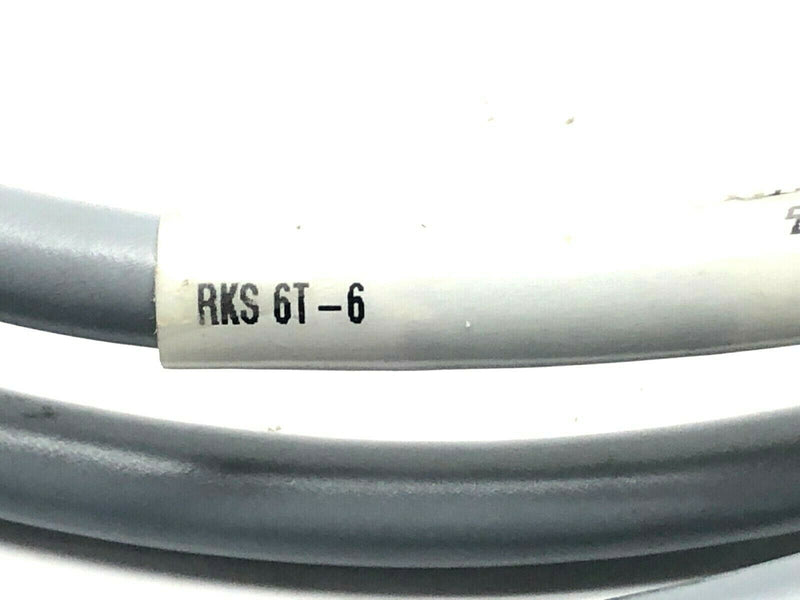 Turck RKS 6T-6 Single Ended Cordset M12 Female Connector 8 Pin 15ft Length - Maverick Industrial Sales