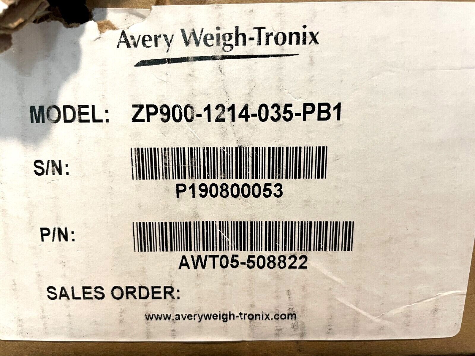 Avery Weigh-Tronix ZP900-1214-035-PB1 Shipping Scale 70lbs AWT05-508822 - Maverick Industrial Sales
