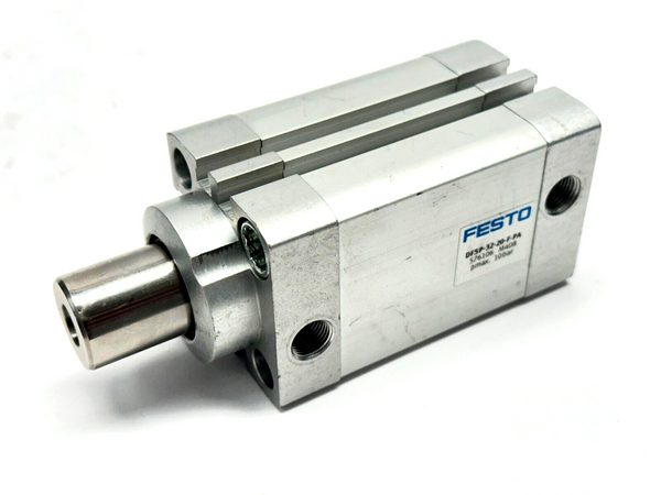 Festo DFSP-32-20-F-PA Pneumatic Stopper Cylinder 32mm Bore 20mm Stroke - Maverick Industrial Sales