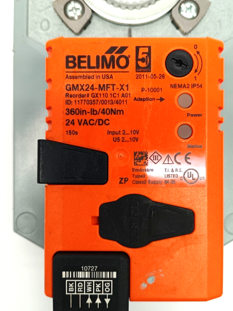 Belimo GMX24-MFT-X1 Valve Actuator GX110 1C1 A01 - Maverick Industrial Sales