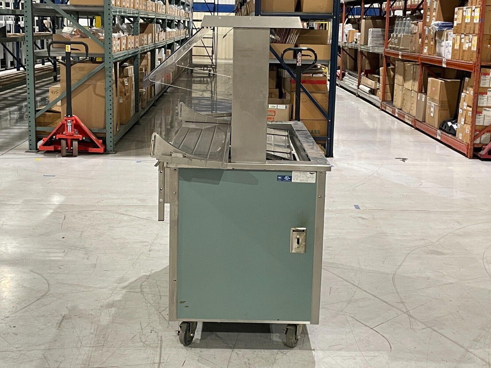 Vollrath 37066-S535T-BFA Cold Station Table w/ Wells Enclosed Base 120V - Maverick Industrial Sales