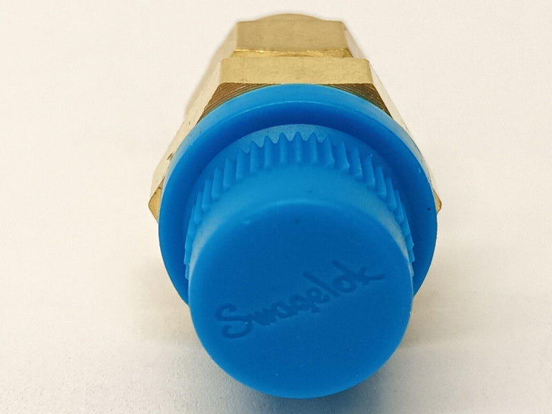 Swagelok B-8M0-1-4RS Brass Male Connector Tube Fitting 8mm Tube OD x 1/4" - Maverick Industrial Sales