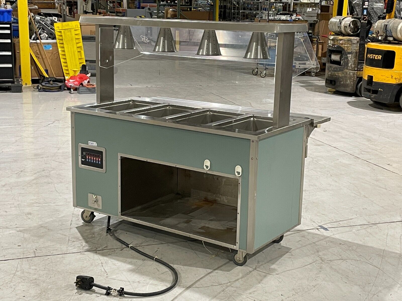 Vollrath M37040-S535T-BIF Hot Food Table w/ Wells Enclosed Base 120V - Maverick Industrial Sales