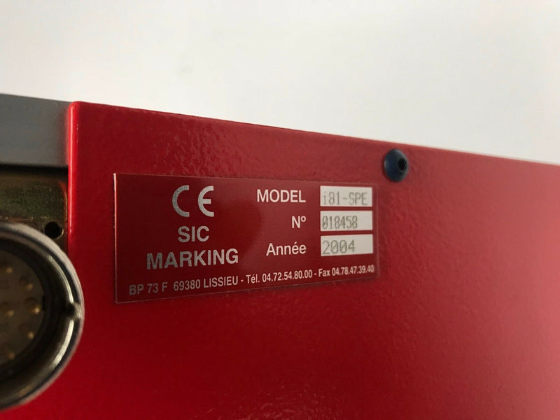 SIC Marking Systems Model i81-SPE Dot Peen Marker Engraver Head & Cable - Maverick Industrial Sales