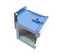 Hoffman F44LE9C 90-Deg. Lay-In Hinged Outside Opening Wireway 4" x 4" BLUE PAINT - Maverick Industrial Sales