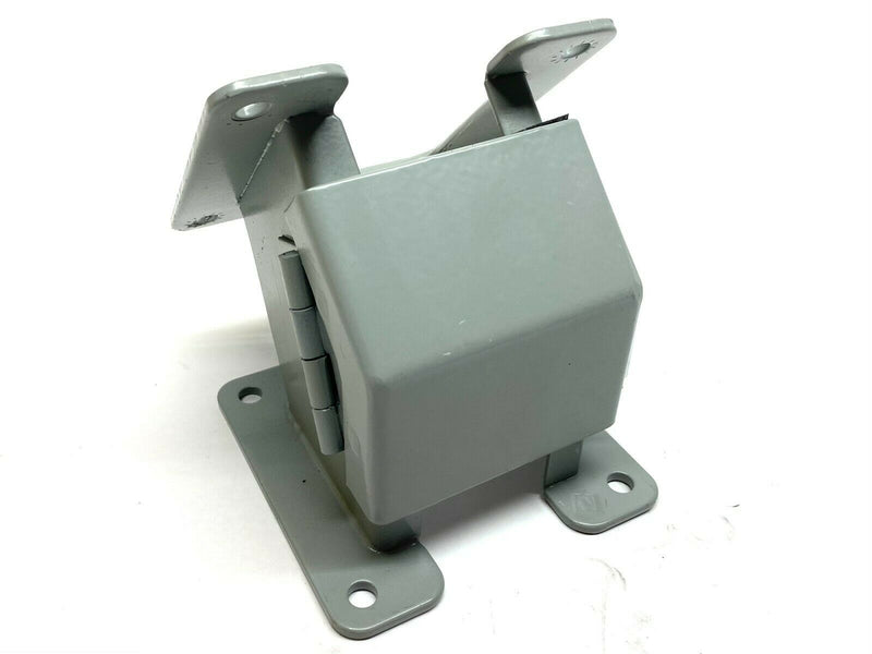 Hoffman F22LE45C 45-Degree Elbow 2.5" x 2.5" Gray Steel Outside Opening - Maverick Industrial Sales