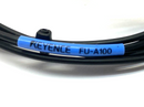 Keyence FU-A100 Fiber Unit Array Thrubeam Type 100mm LOT OF 2 - Maverick Industrial Sales