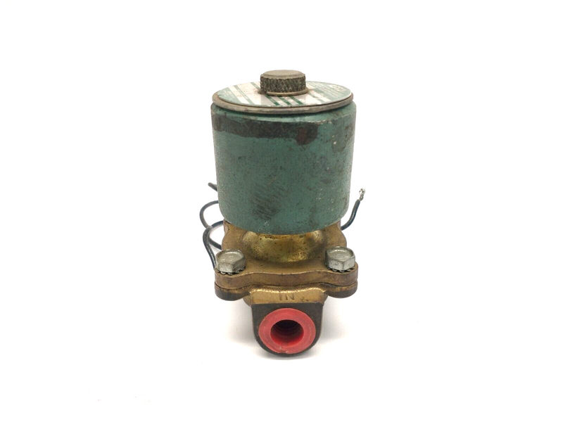 ASCO 8211B93 2-Way Solenoid Valve 120V 11W 1/2" Orifice 3/8" NPT - Maverick Industrial Sales