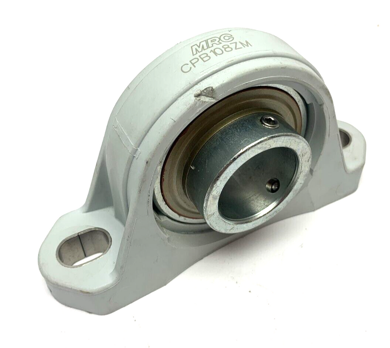 MRC CPB108ZM Pillow Block Bearing Wash Down w/ RRZ1108BRR Bearing - Maverick Industrial Sales