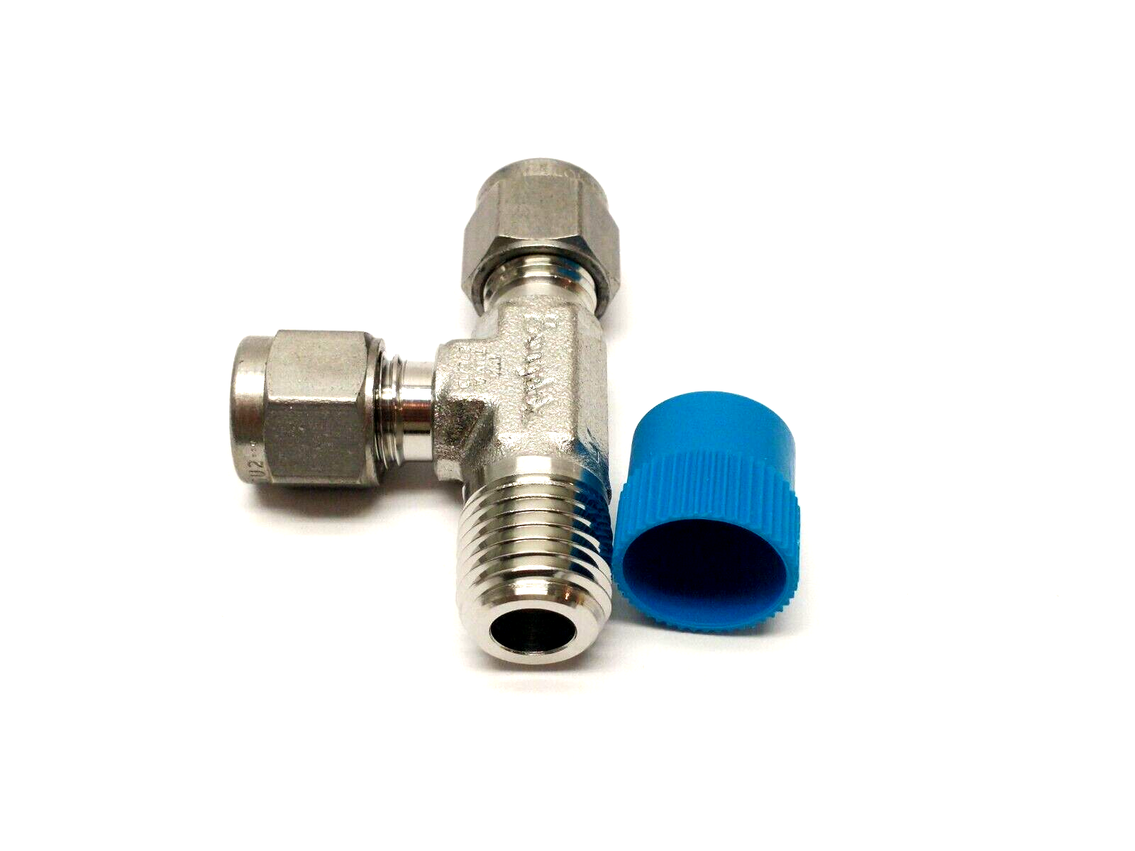 Swagelok SS-6M0-3-4TMT SS Male Run Tee Tube Fitting 6mm Tube x 1/4" NPT - Maverick Industrial Sales