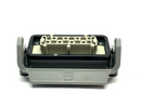 Harting Han 16E-F-s Industrial Connector Female 09 33 016 2701 - Maverick Industrial Sales