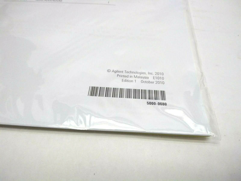 Agilent Technologies 5000-0680 Supplemental Documents for 34972A