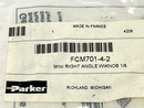 Parker FCM701-4-2 Exhaust Flow Control Valve 1/8" NPT 1/4" Tube - Maverick Industrial Sales