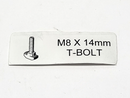 Rexroth M8 14mm Tee Bolt LOT OF 10 - Maverick Industrial Sales